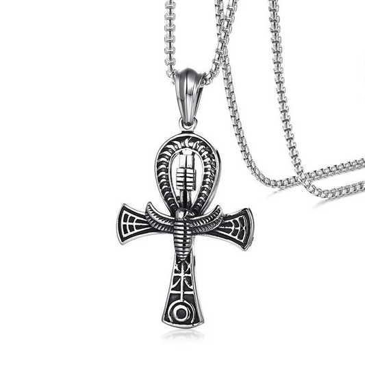 Stainless Steel Ankh Cross Neckalce Necklace Refine Zone Jewelry