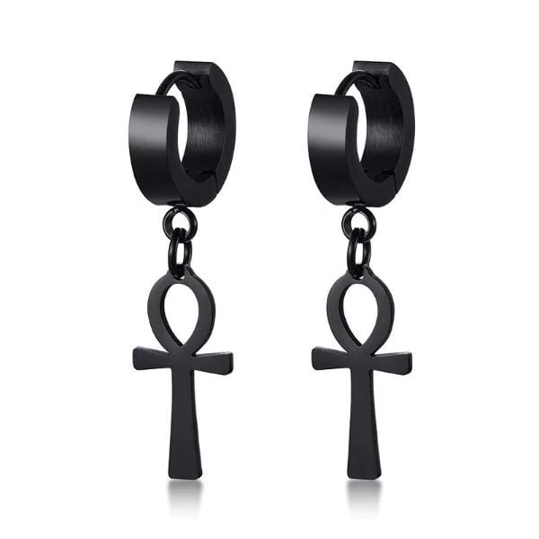 Egyptian Ankh Earrings Earrings Refine Zone Jewelry