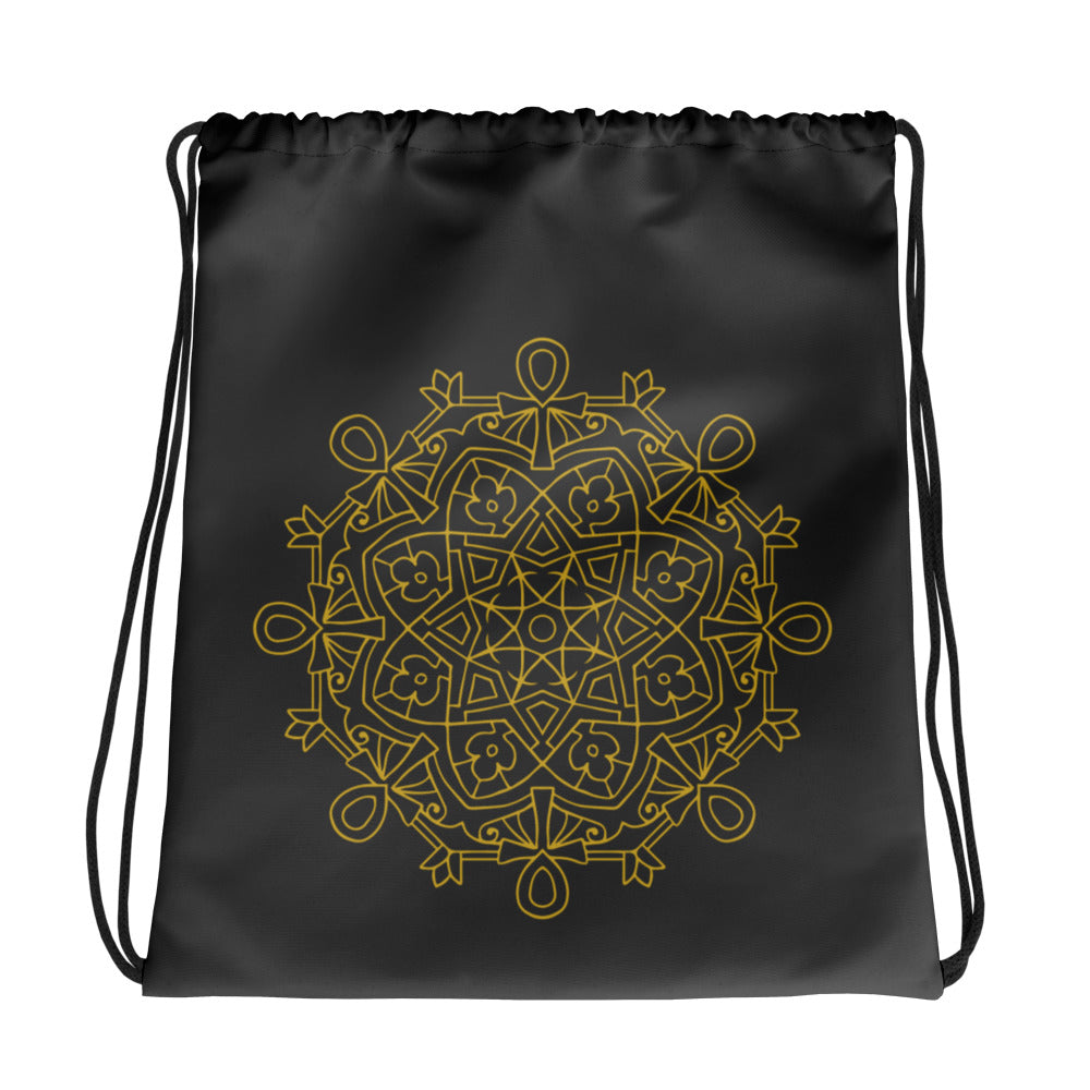 Stylish Key of Life Bag Drawstring bag Refine Zone Default Title