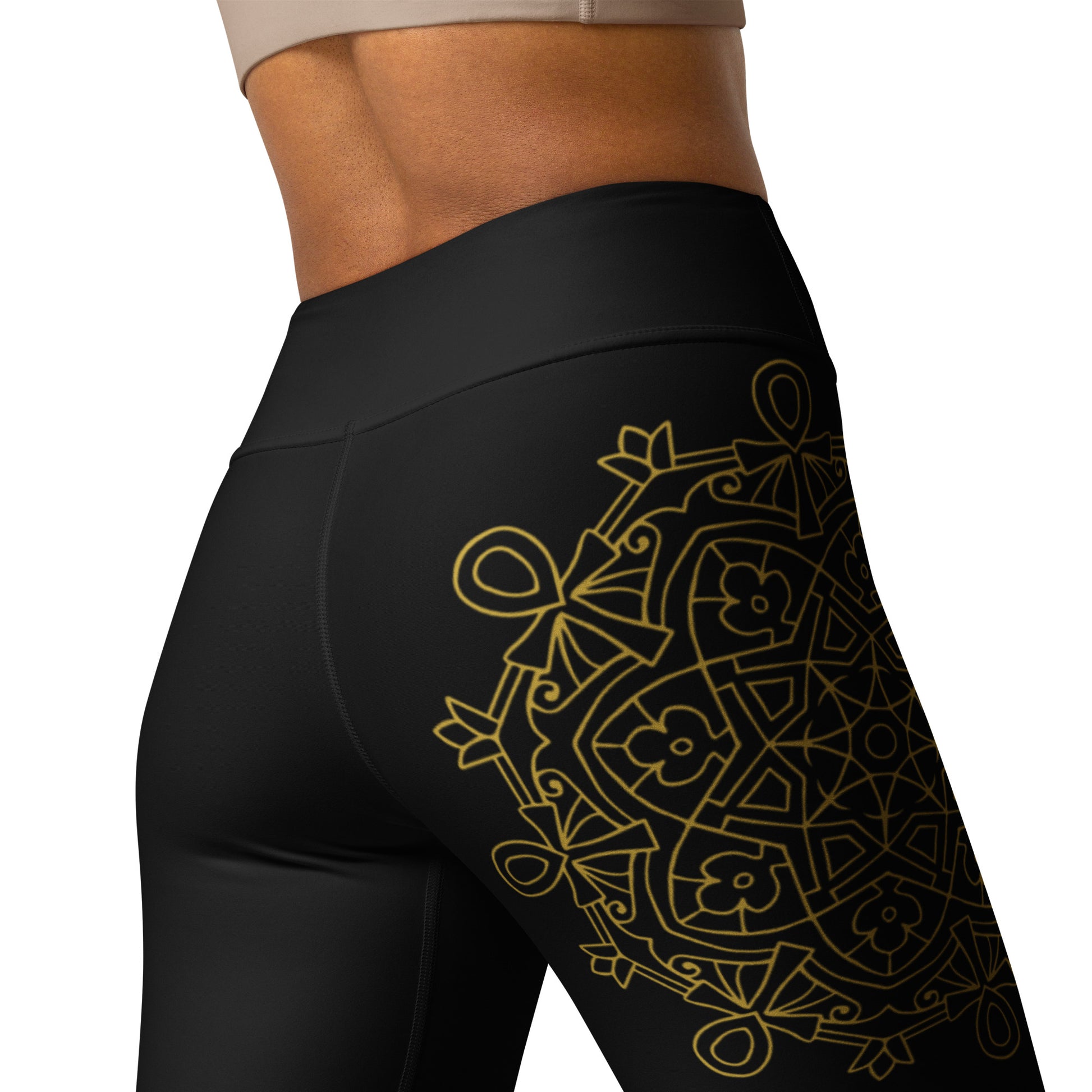 Yoga Leggings - Egyptian Mandala Leggings Refine Zone