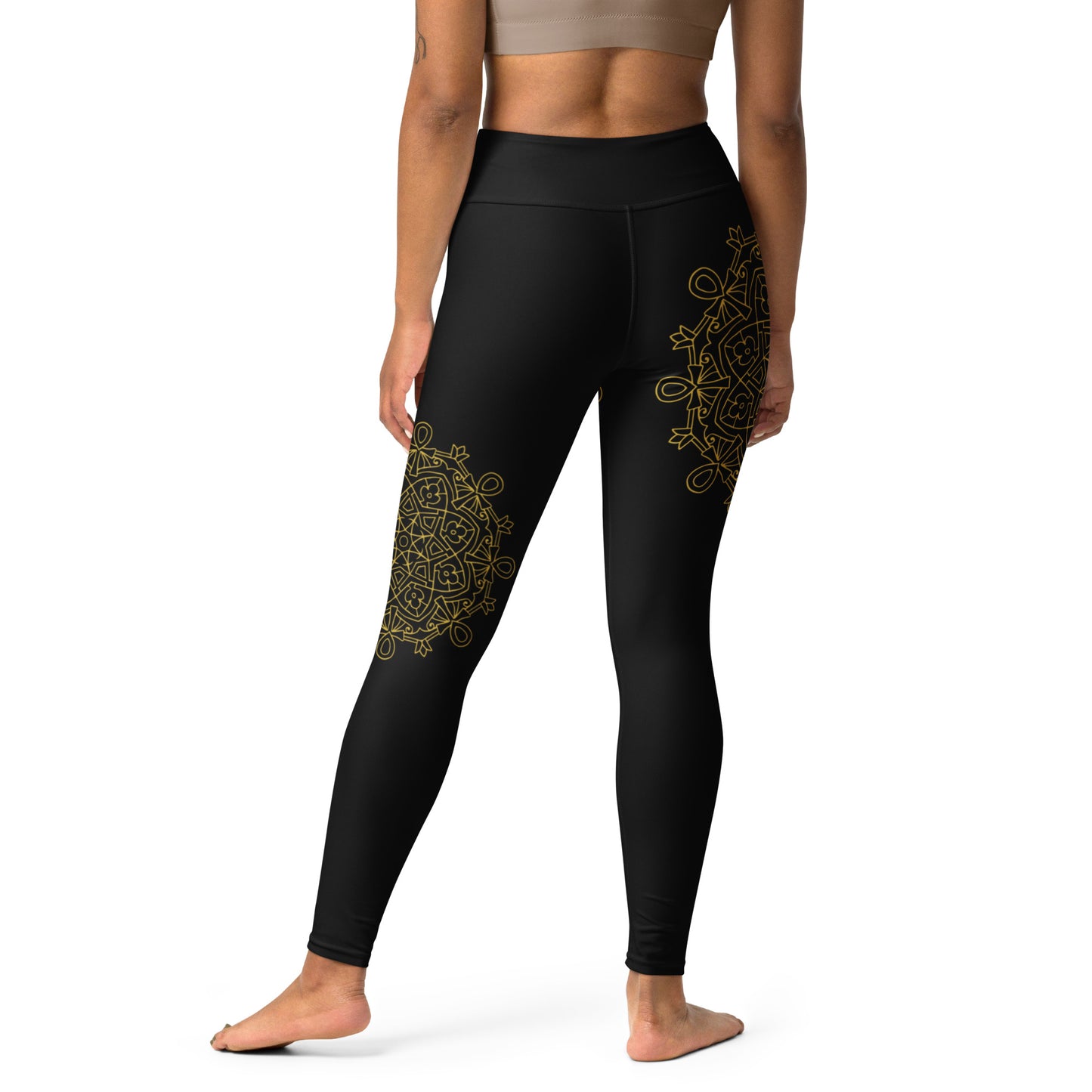 Yoga Leggings - Egyptian Mandala Leggings Refine Zone