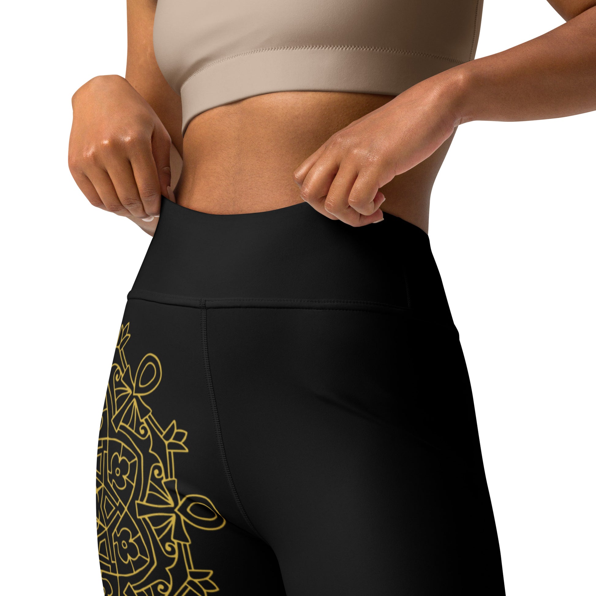 Yoga Leggings - Egyptian Mandala Leggings Refine Zone