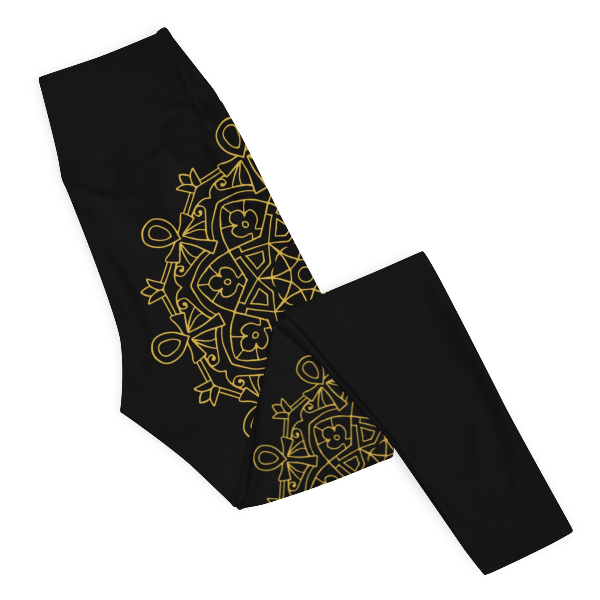 Yoga Leggings - Egyptian Mandala Leggings Refine Zone