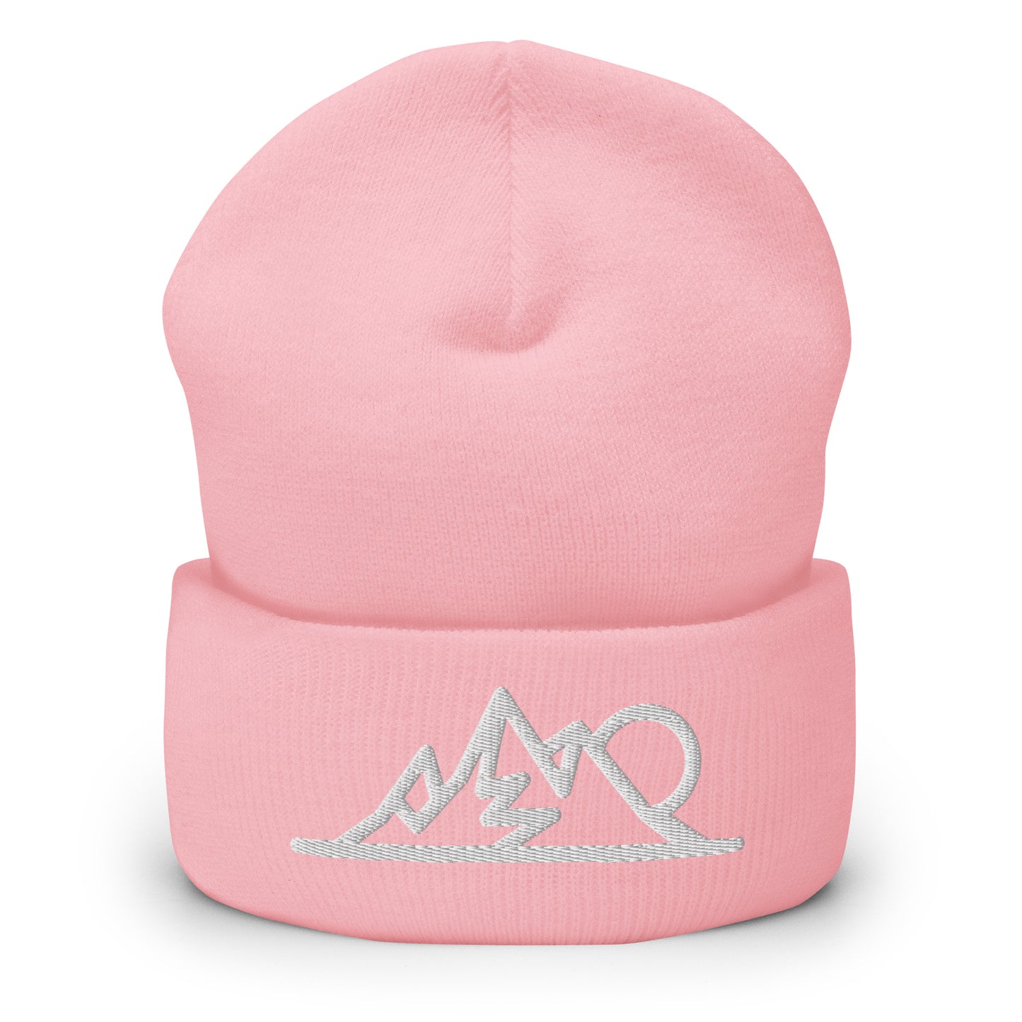 Cuffed Beanie - Sunlit Peaks Beanies Refine Zone Baby Pink