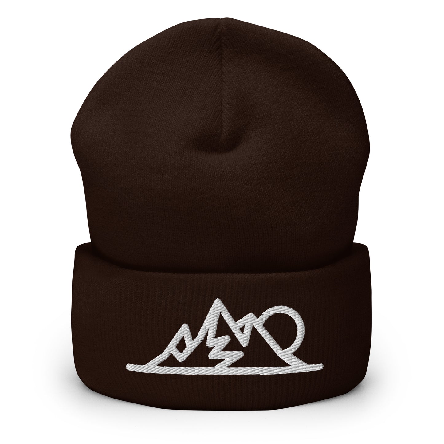 Cuffed Beanie - Sunlit Peaks Beanies Refine Zone Brown