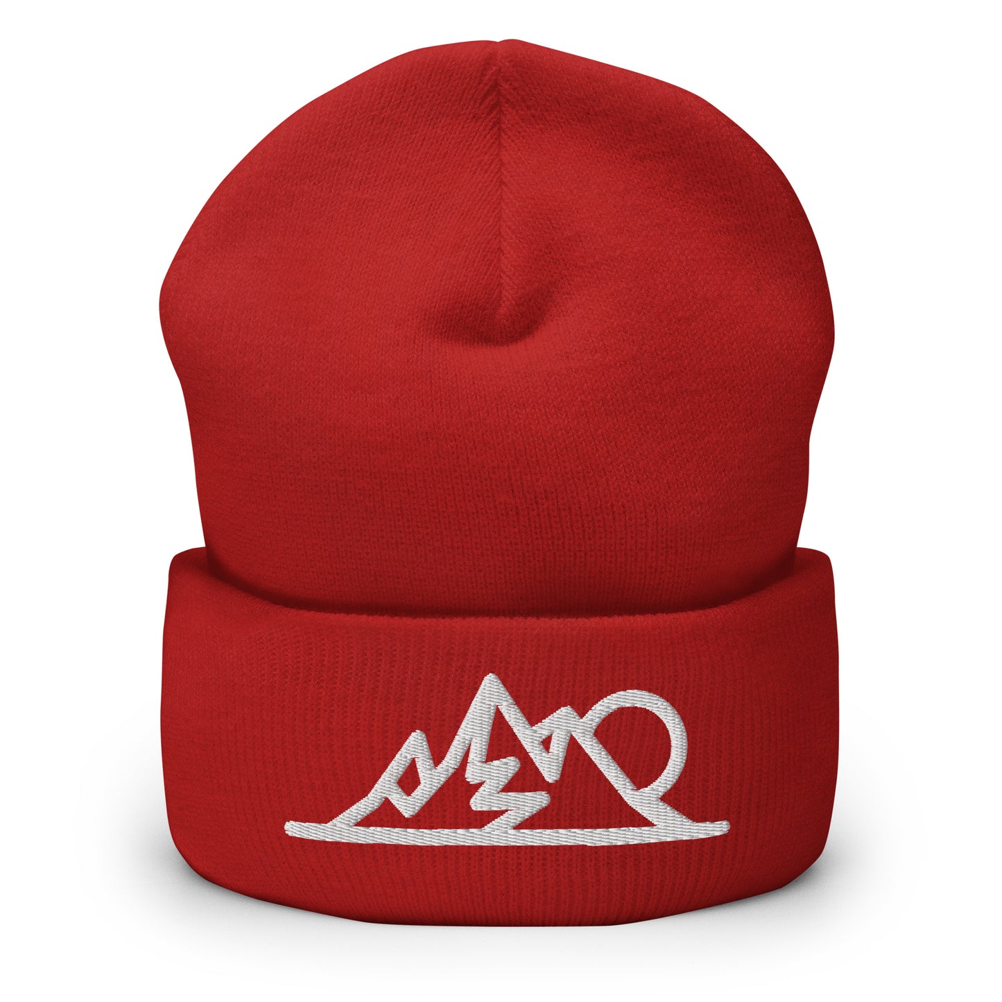 Cuffed Beanie - Sunlit Peaks Beanies Refine Zone Red