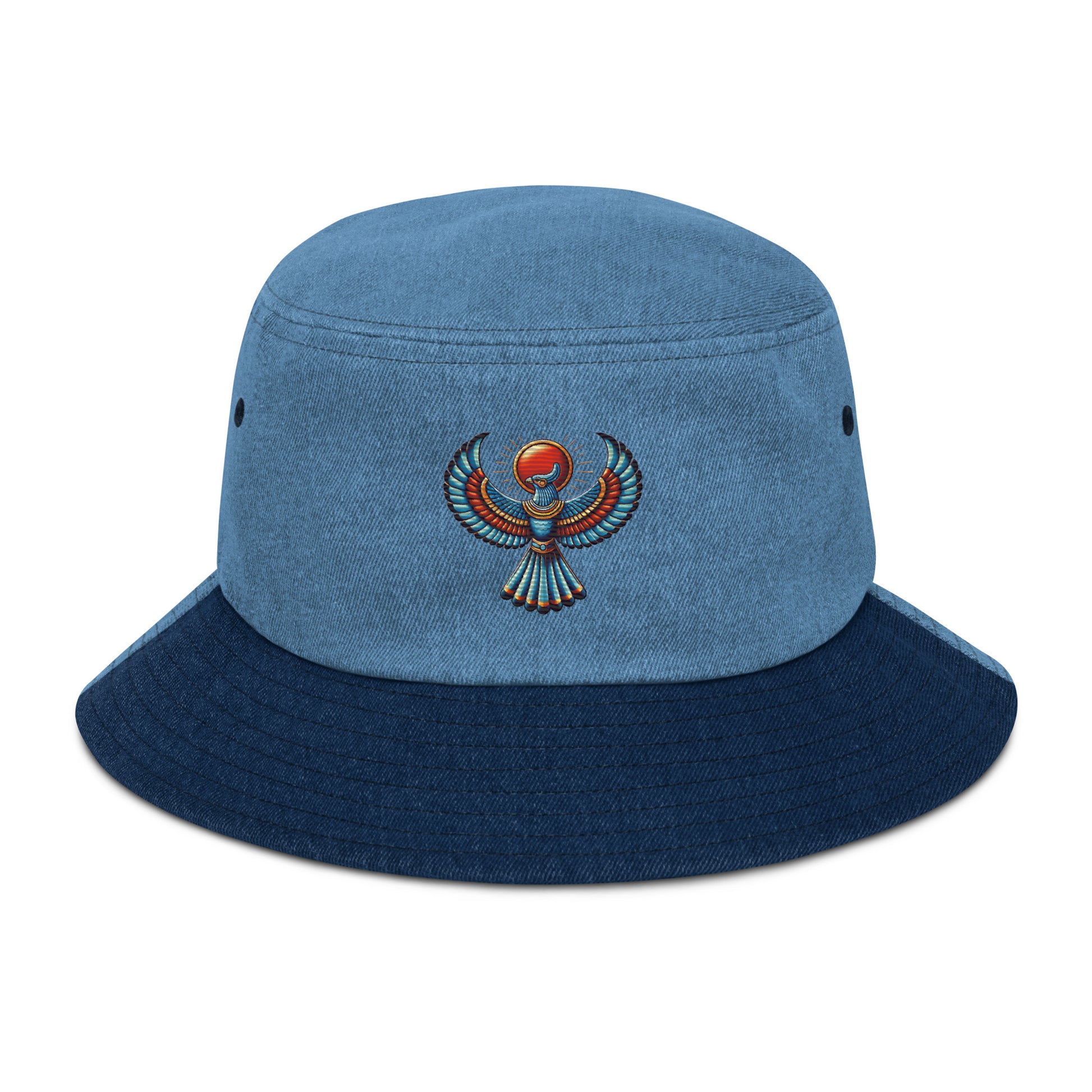 Denim bucket hat - Horus Falcon Denim bucket hat Refine Zone   