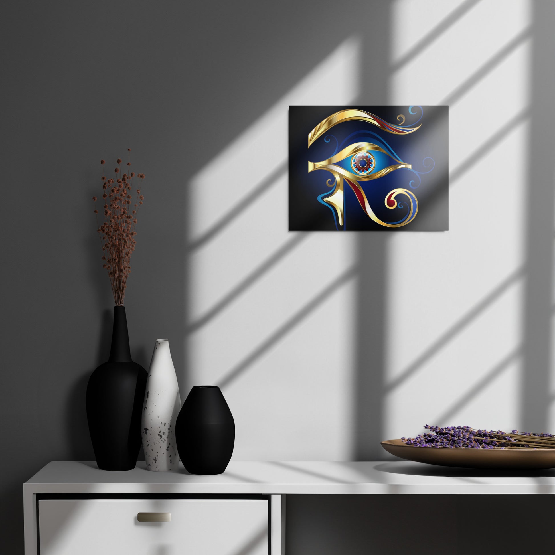 Metal prints - Eye of Horus Metal Print Refine Zone   