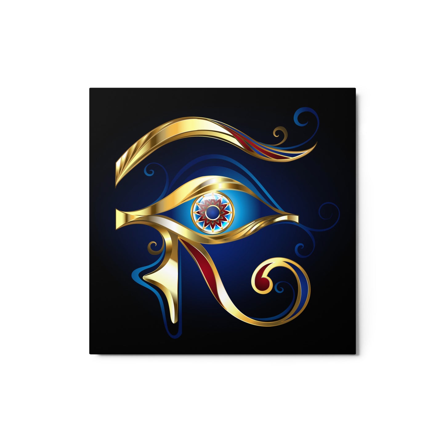 Metal prints - Eye of Horus Metal Print Refine Zone 12″×12″  