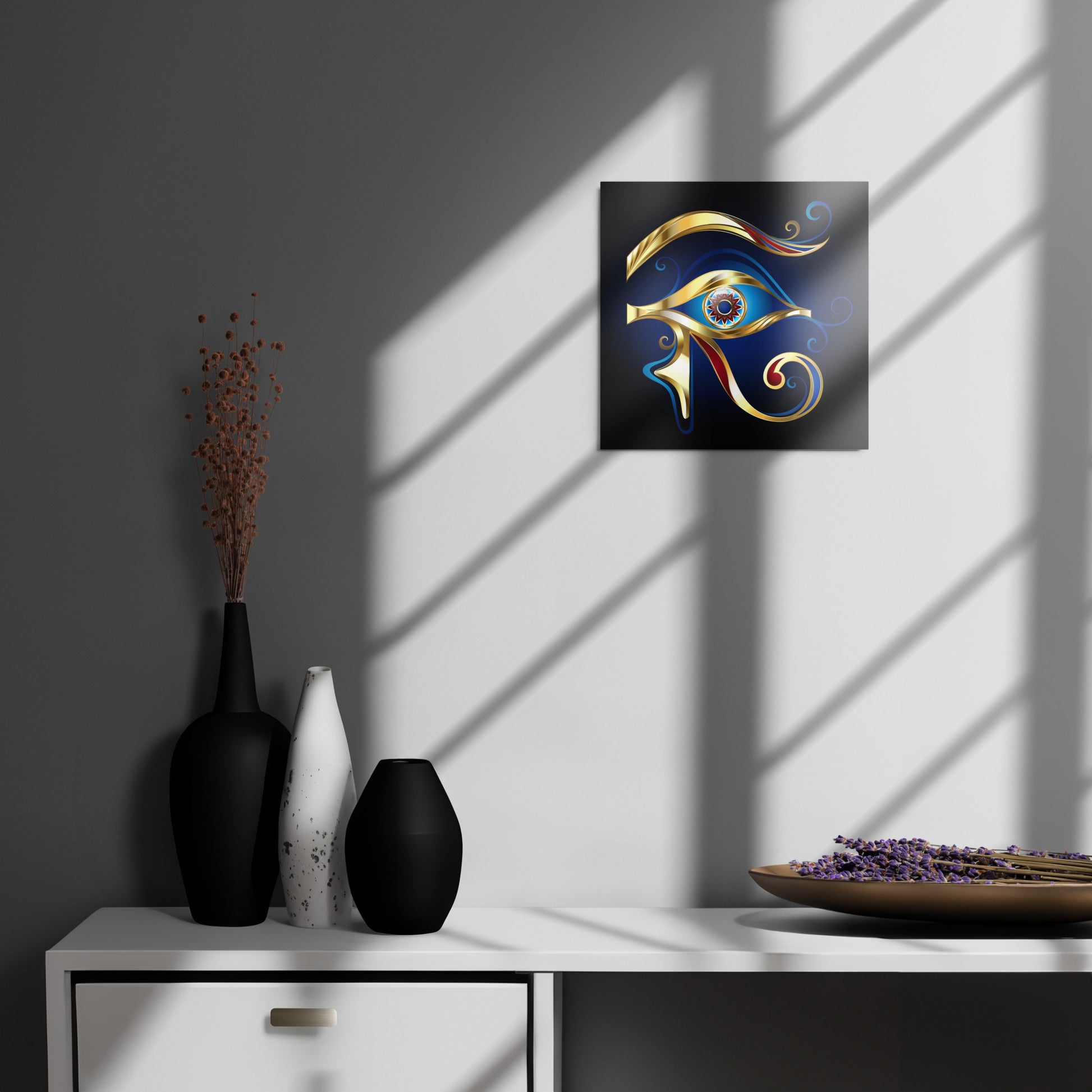 Metal prints - Eye of Horus Metal Print Refine Zone   