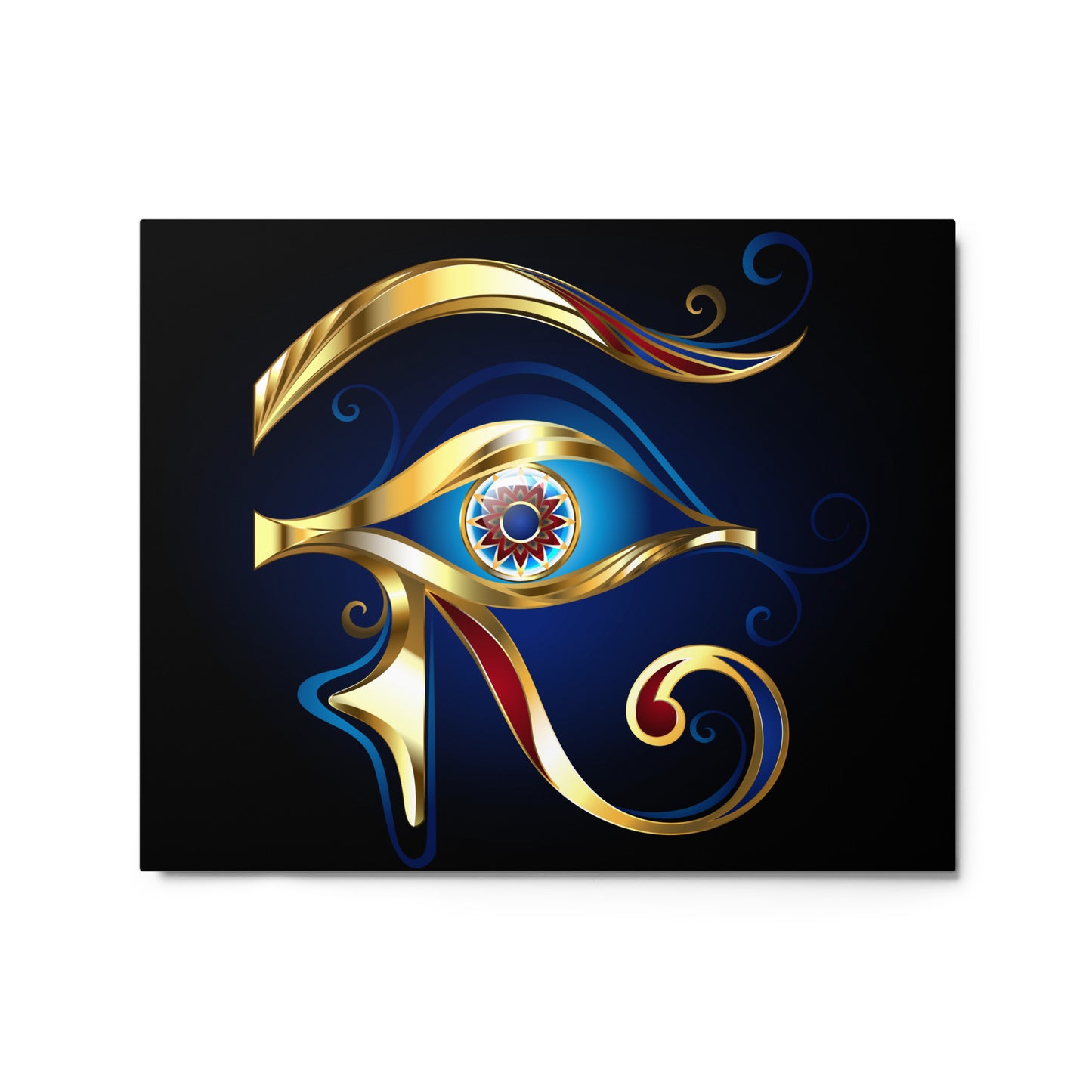 Metal prints - Eye of Horus Metal Print Refine Zone 16″×20″  