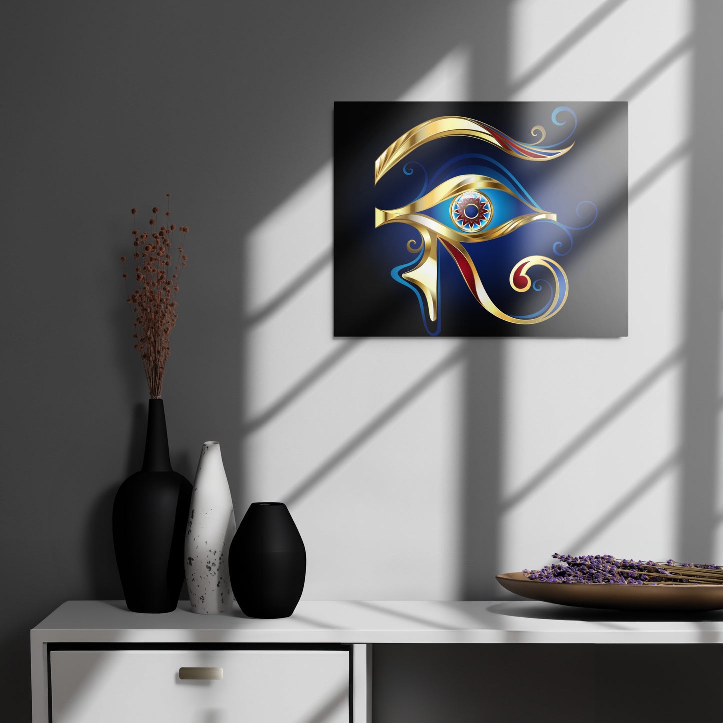 Metal prints - Eye of Horus Metal Print Refine Zone   