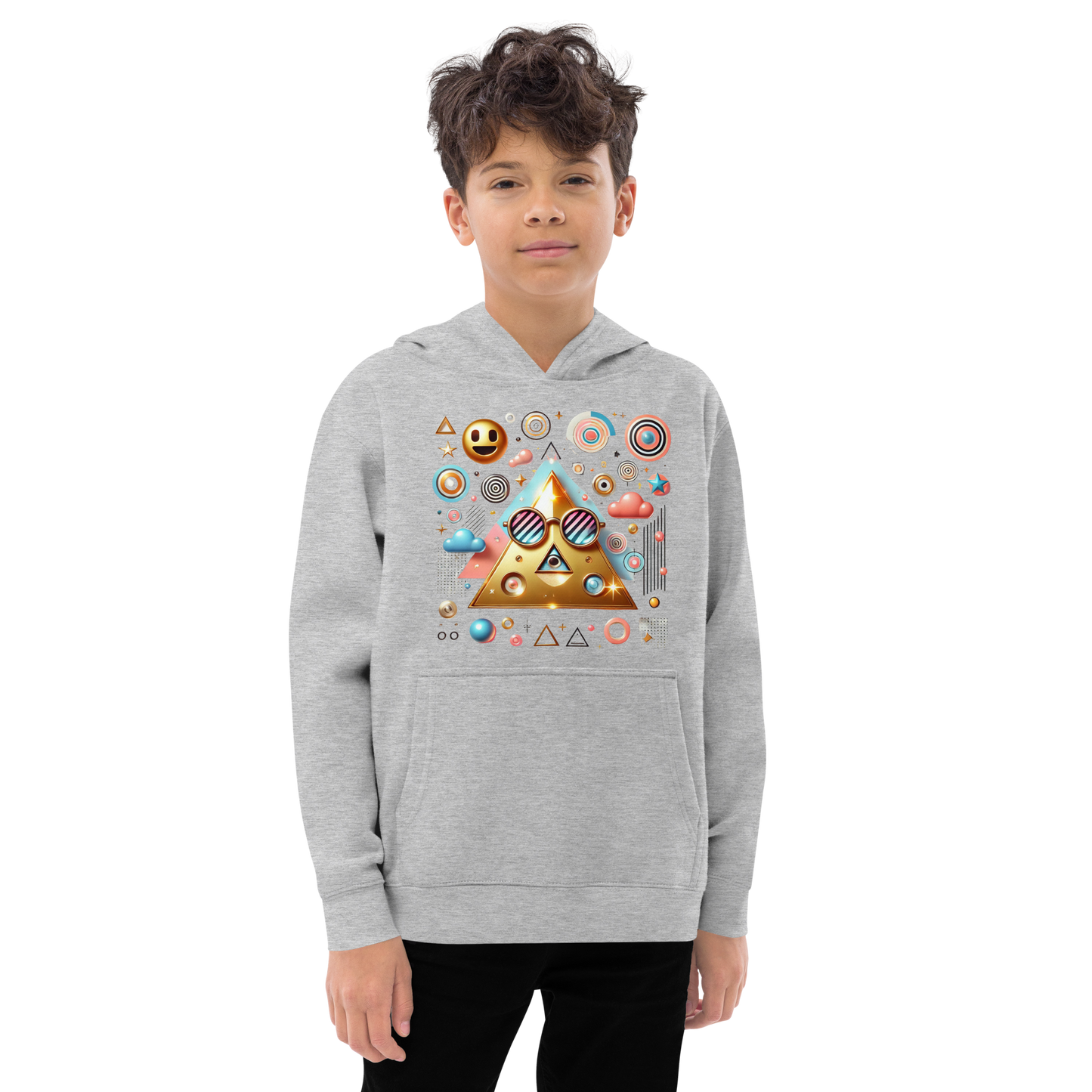 Kids fleece hoodie - Alpha Hoodie Refine Zone