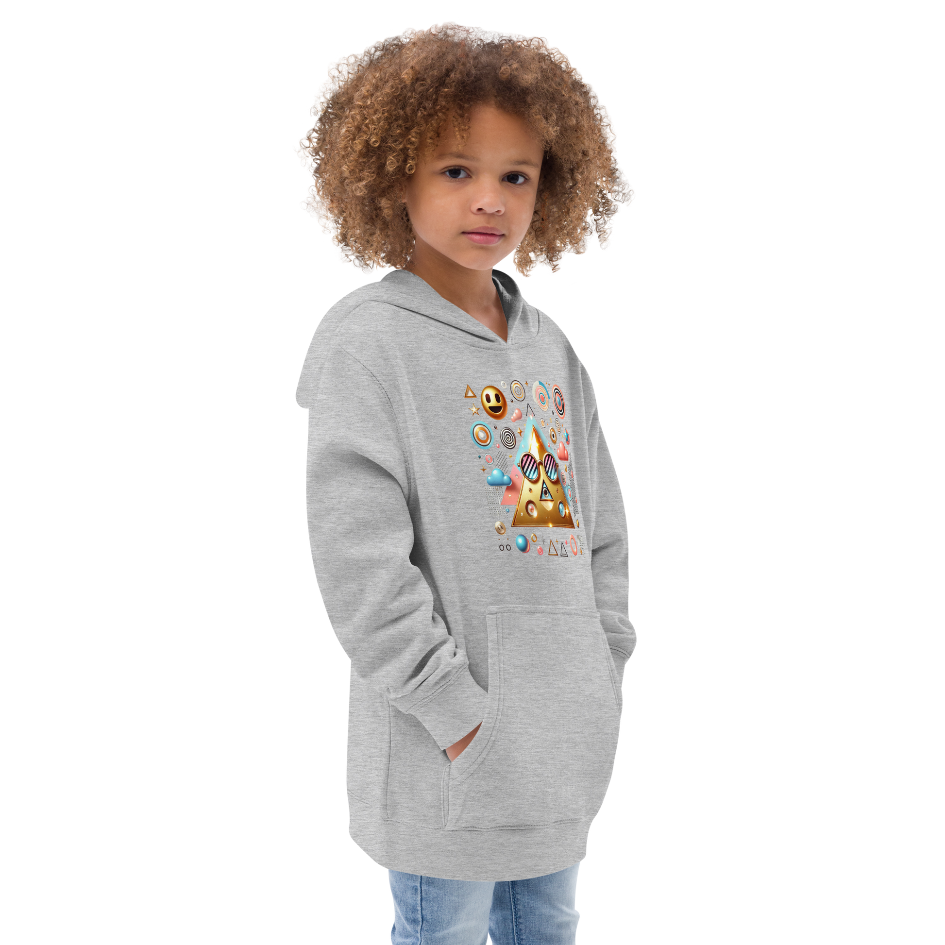 Kids fleece hoodie - Alpha Hoodie Refine Zone