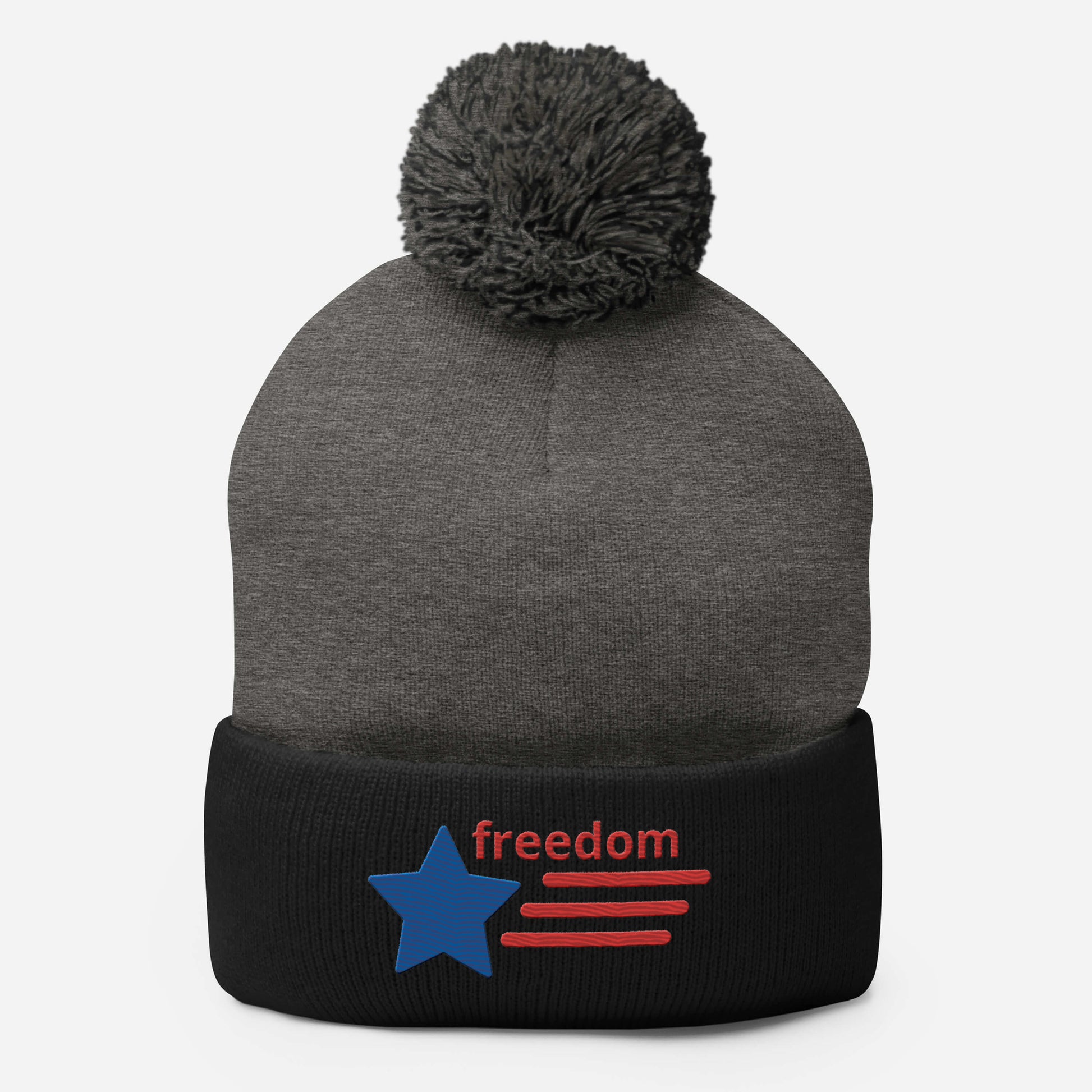 Pom-Pom Beanie - Freedom pom-pom Refine Zone