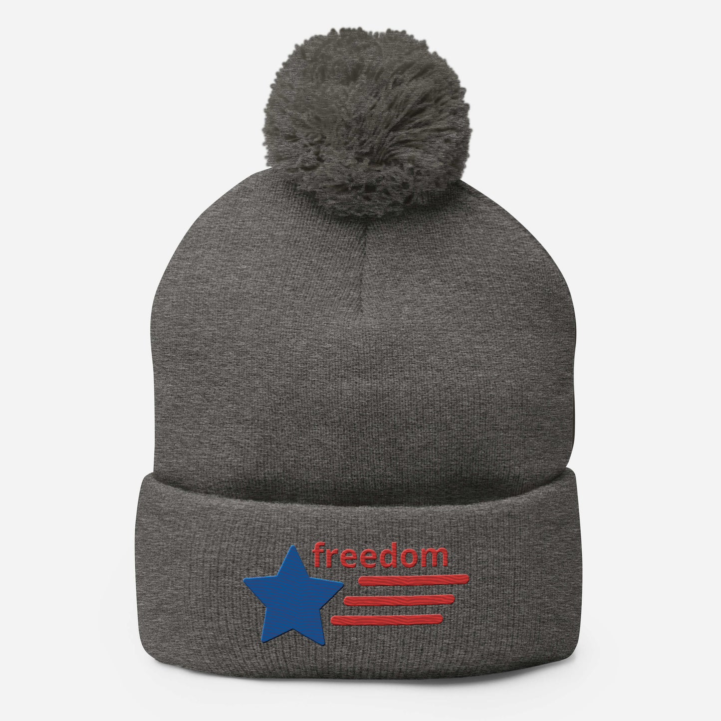 Pom-Pom Beanie - Freedom pom-pom Refine Zone