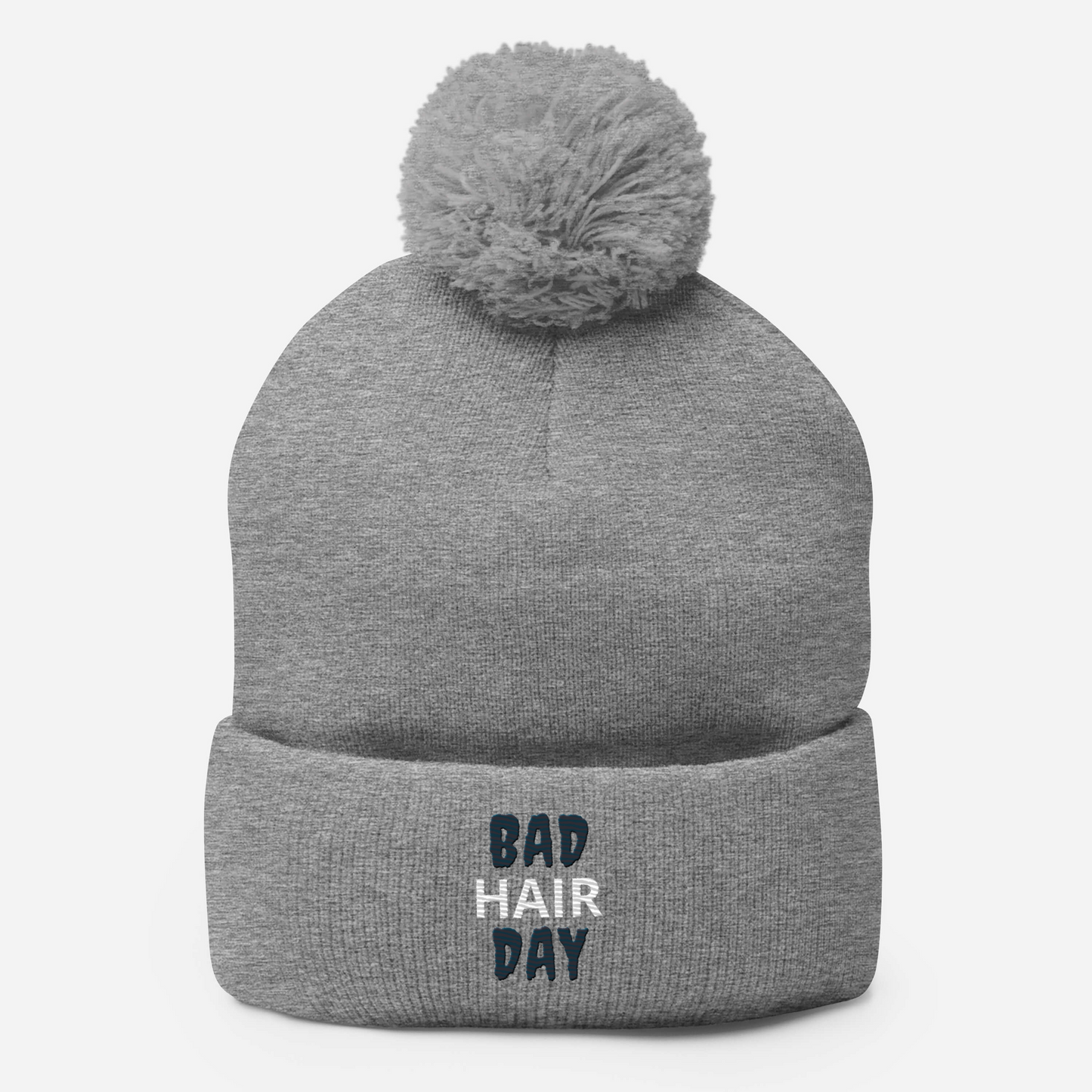 Pom-Pom Beanie - Bad Hair Day pom-pom Refine Zone