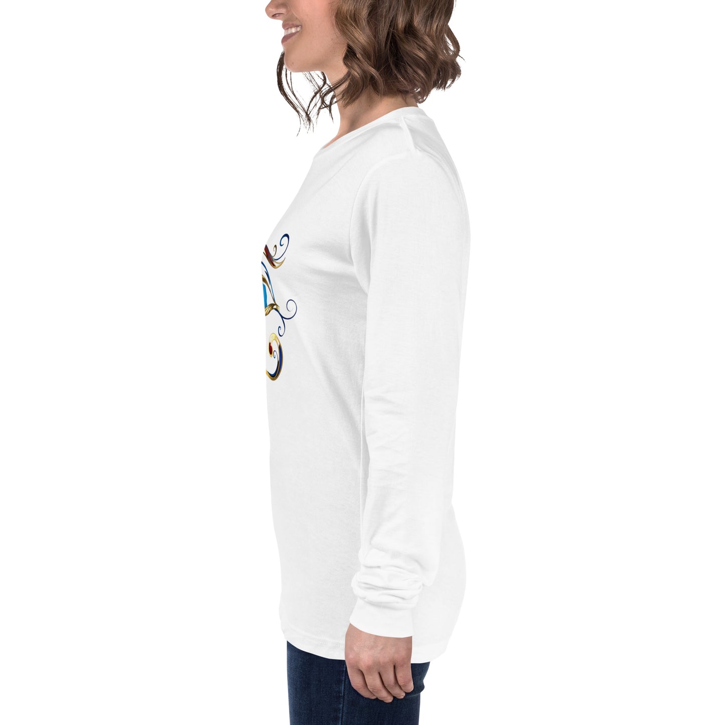 Unisex Long Sleeve Tee - Eye of Horus T-Shirt Refine Zone   