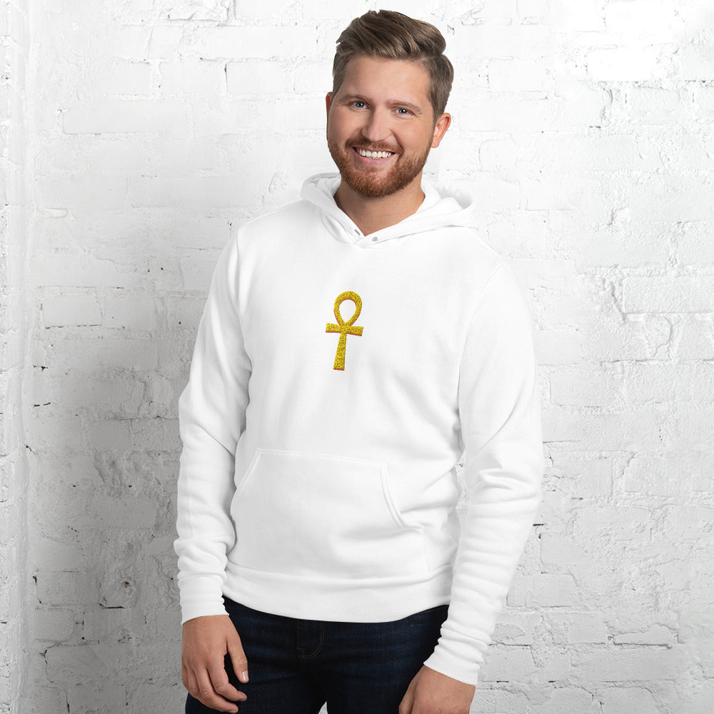 Unisex hoodie - Key of Life - Ankh Hoodie Refine Zone White S 