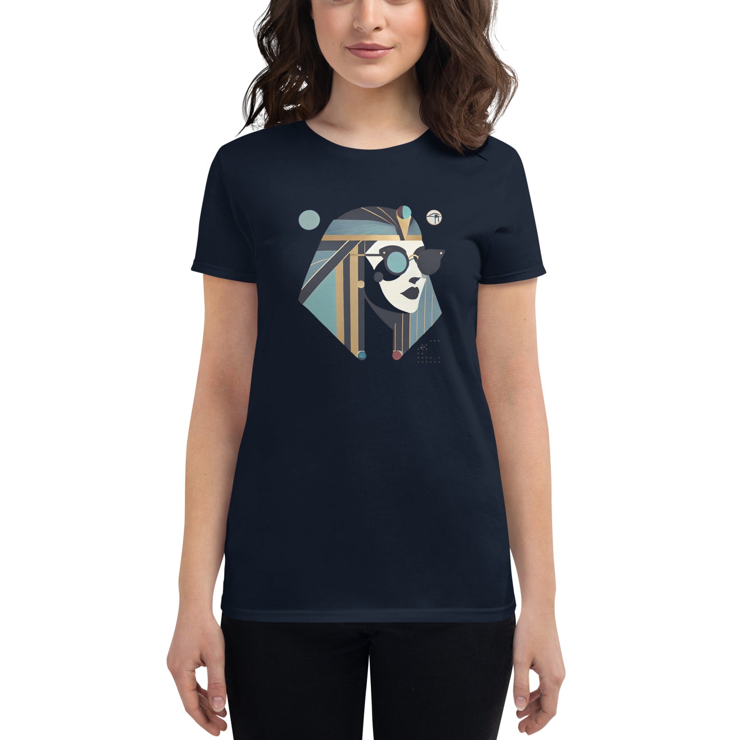 Women's short sleeve t-shirt - Cleo T-Shirt Refine Zone Navy S 