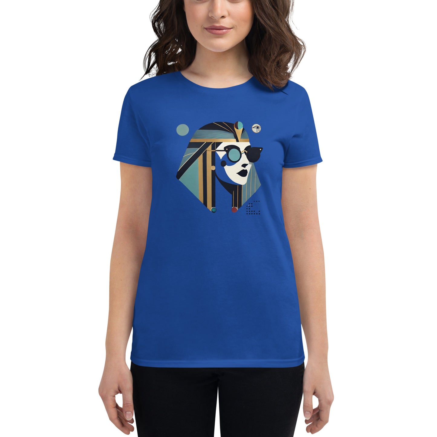 Women's short sleeve t-shirt - Cleo T-Shirt Refine Zone Royal Blue S 