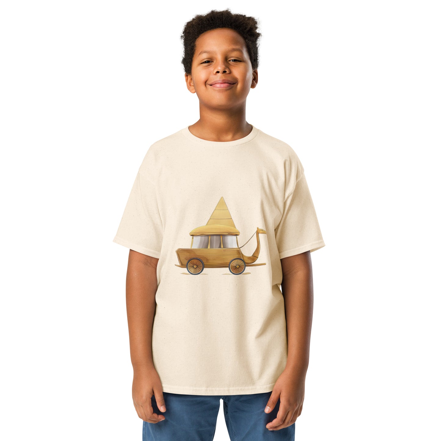 Youth classic tee - Sun Rider T-Shirt Refine Zone Natural XS 